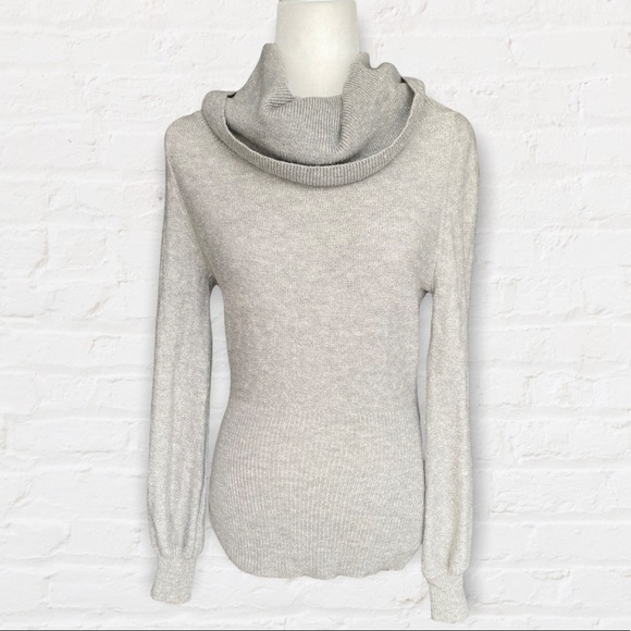 Patagonia Lambswool Cowl Neck Fitted 